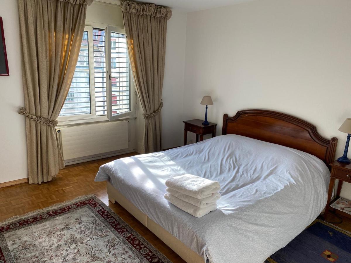 Geneve, Plein Centre,Belle Vue Lac, Splendide Et Grand Appartement المظهر الخارجي الصورة