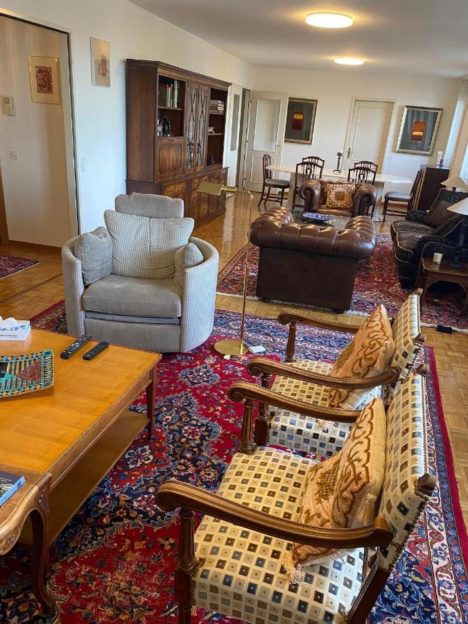 Geneve, Plein Centre,Belle Vue Lac, Splendide Et Grand Appartement المظهر الخارجي الصورة