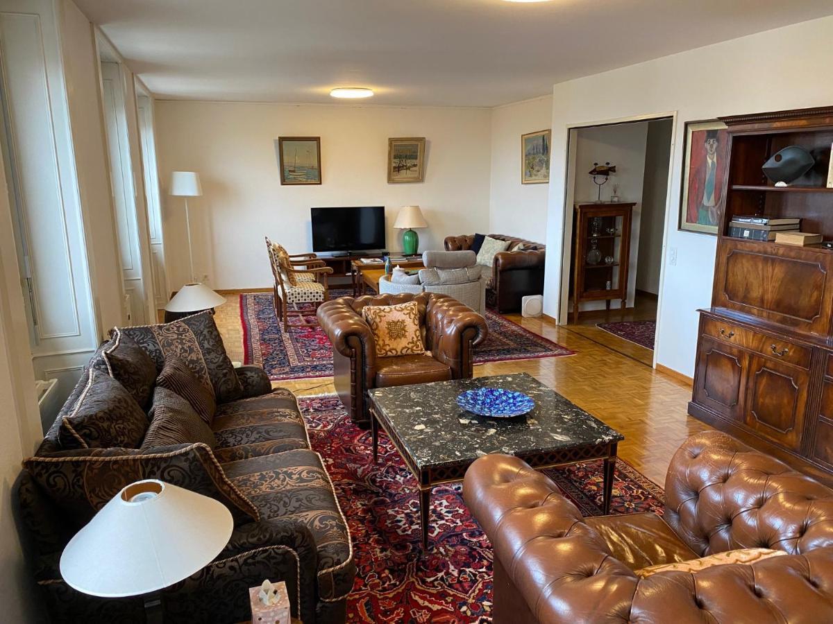 Geneve, Plein Centre,Belle Vue Lac, Splendide Et Grand Appartement المظهر الخارجي الصورة